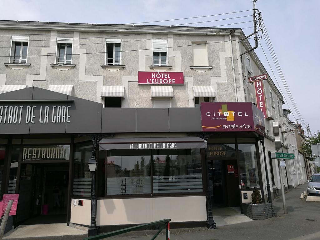 Cit'Hotel L'Europe - Cholet Gare Bagian luar foto