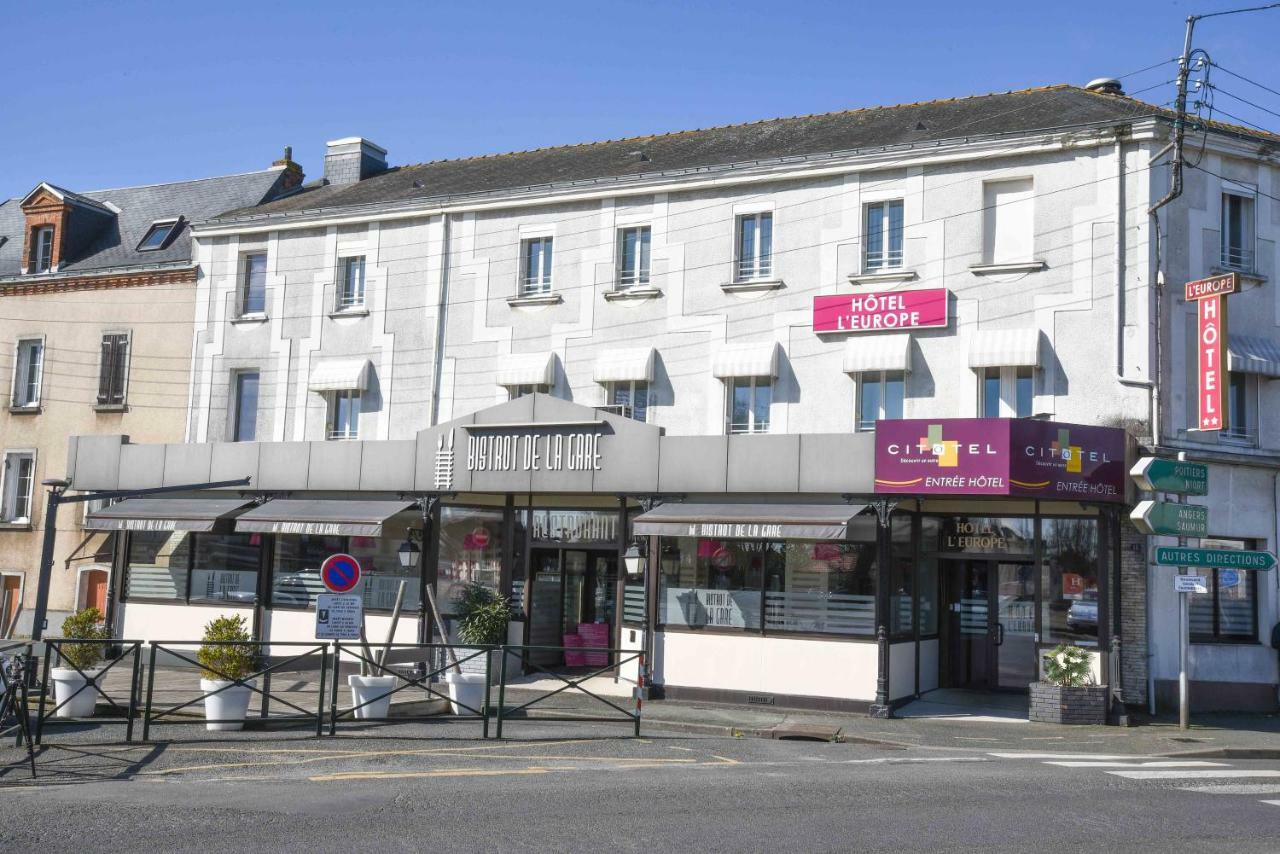 Cit'Hotel L'Europe - Cholet Gare Bagian luar foto